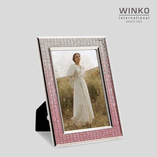 WINKO闪粉金属玻璃轻奢相框