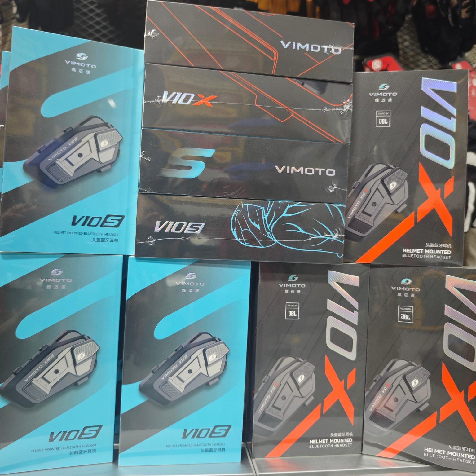 维迈通v10x v10s摩托车骑行蓝牙耳机v9全盔耳机配件底座套件耳麦