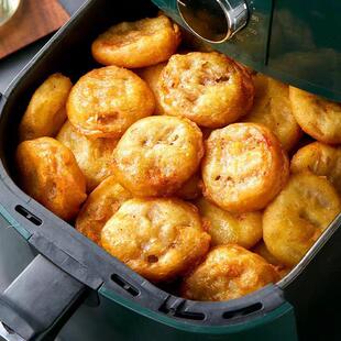 香酥藕盒藕夹半成品油炸金黄酥脆藕饼商用湖北特产食品预制菜