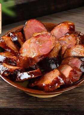 神农故里客式腊肠麻辣味500克真空包装冷冻香肠湖北特产纯猪肉