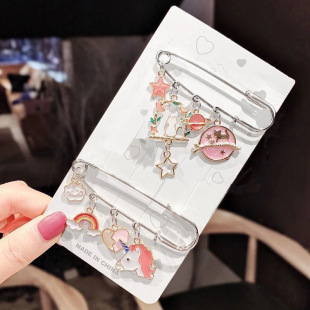 时代少年团TNT马嘉祺同款 胸针可爱日系宇航员圣诞别针包包配饰女