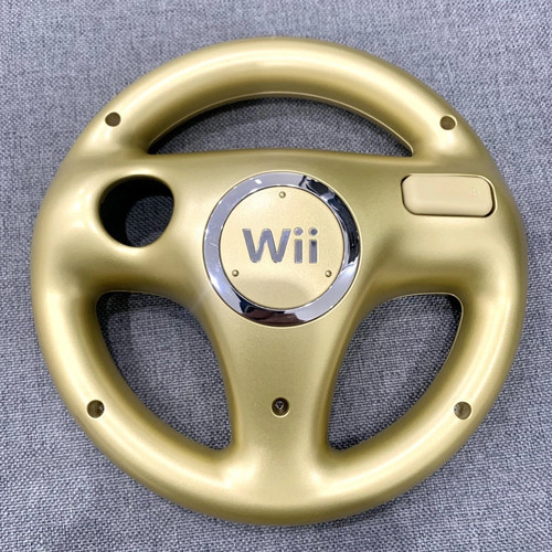 任天堂 wii 原装方向盘 金色限定