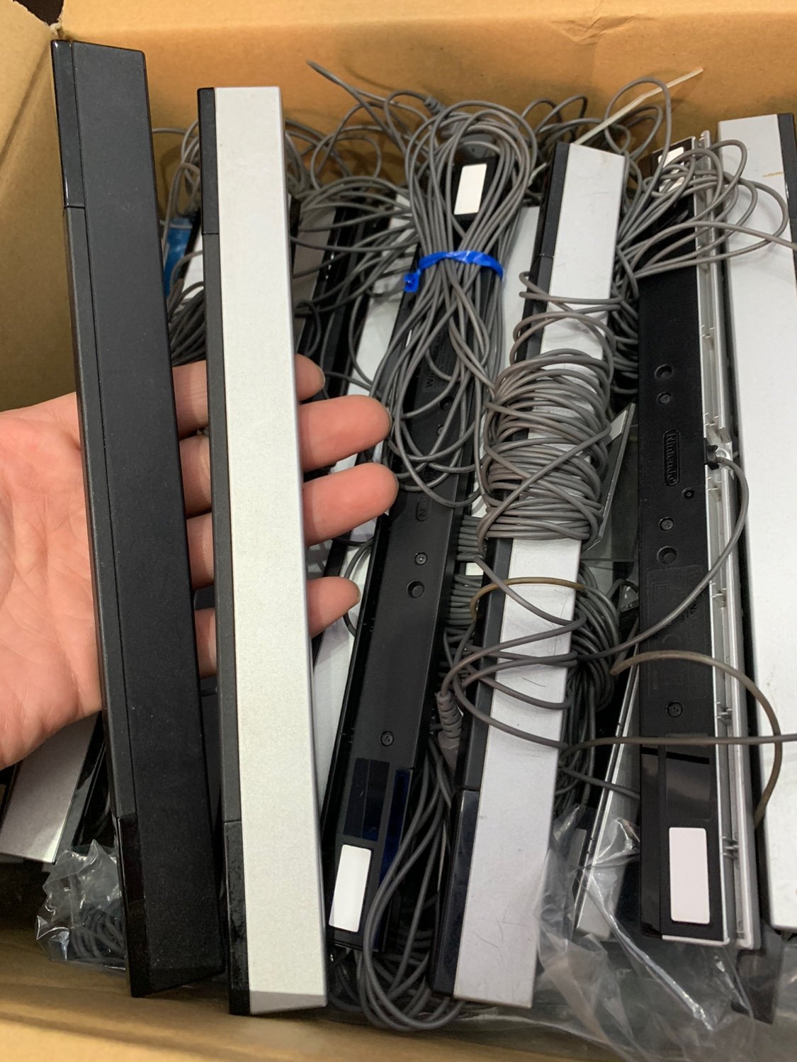 任天堂 Wii Wiiu 原装 10 灯感应条 接收器