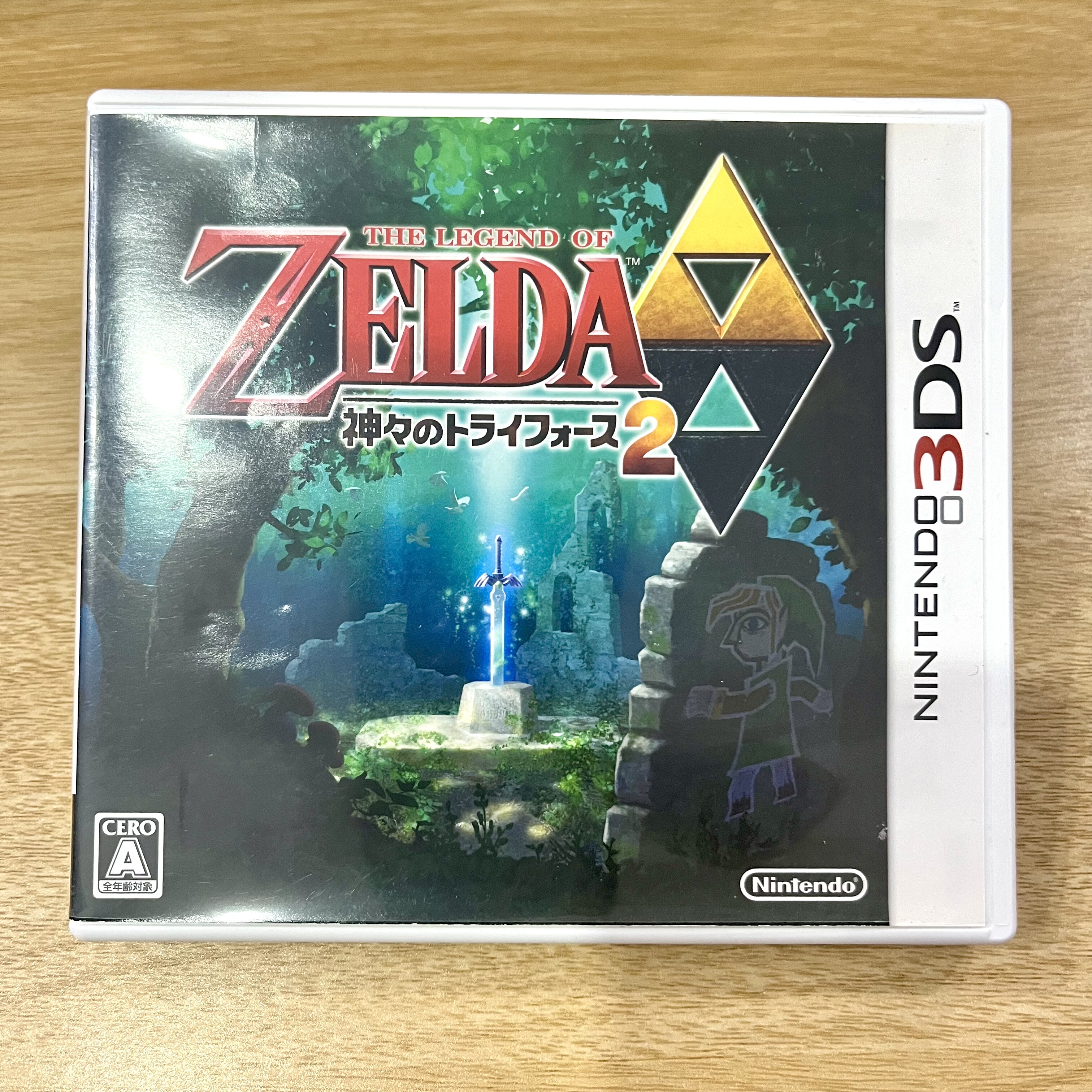 3DS正版游戏卡带 塞尔达传说三角力量2