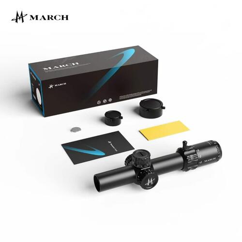 进军速瞄MARCH HT1-5倍镜十字6倍高清瞄模型摆件 玩具弹弓备件