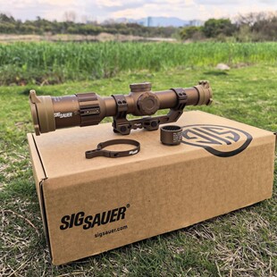 前置SIGSauer探戈1-6倍高清薄壁广角速瞄i准器十字望远镜模型弹弓
