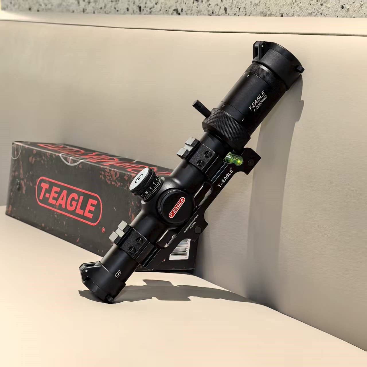 高品ER1-6倍十字望远镜激光一体瞄i准器高清抗震倍镜玩具弹弓模型