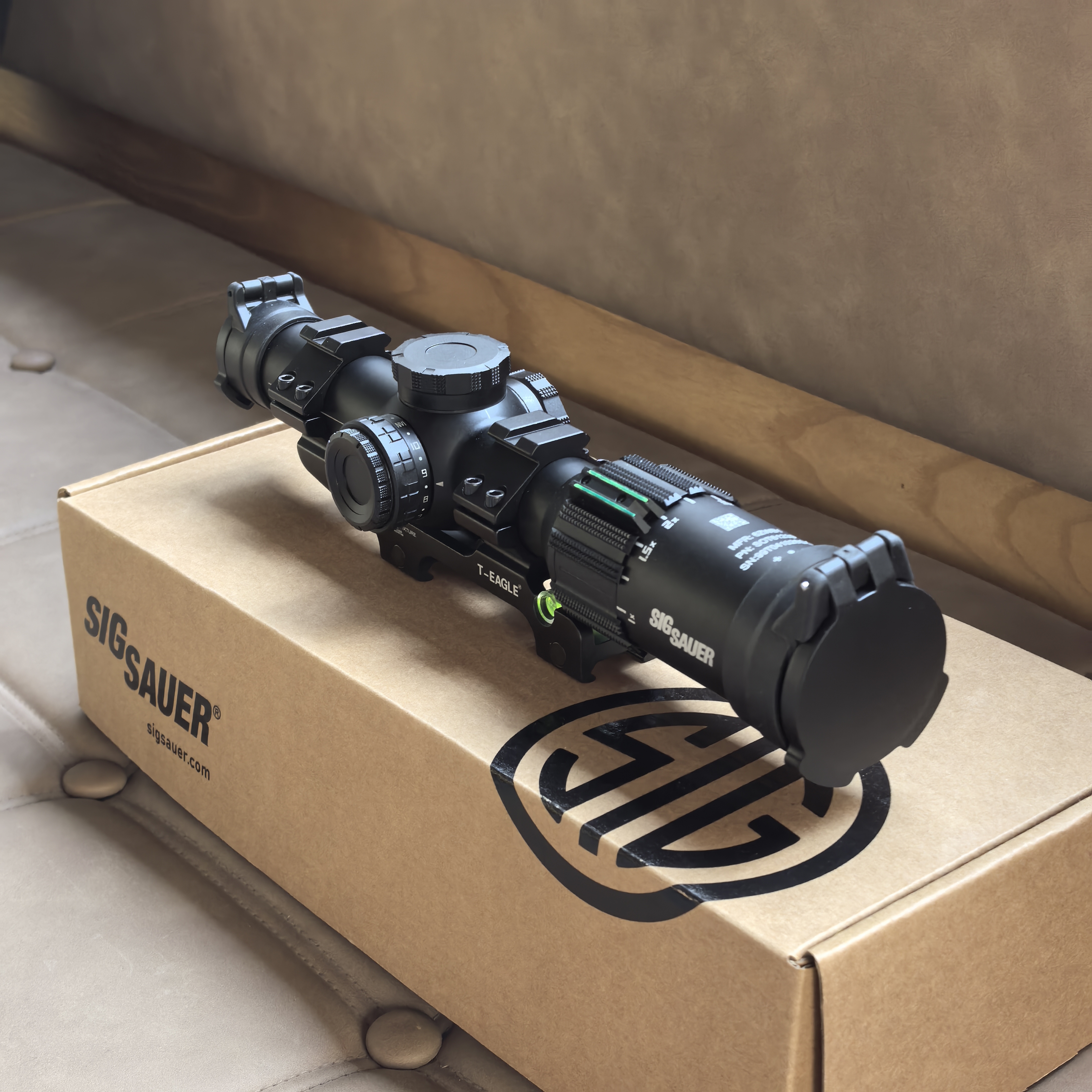 SIGSauer探戈光学抗震速瞄准i器高清6倍镜金属十字望远镜弹弓玩具