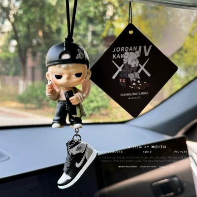 泡泡玛特正品KUBO盲盒车挂