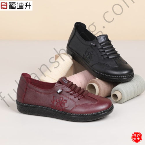 福连升妈妈老北京布鞋软底防滑女