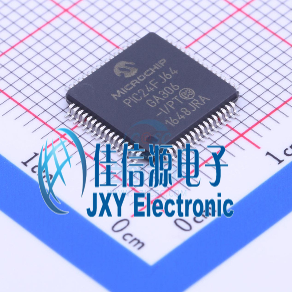 PIC24FJ64GA306-I/PT MICROCHIP(美国微芯) TQFP-64-封面