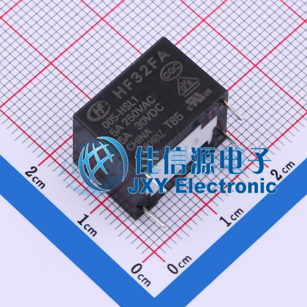 功率继电器      HF32FA/005-HSL1   HF(宏发)