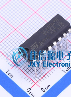 达林顿晶体管阵列      ULN2069B  ST(意法半导体)  PowerDIP-16