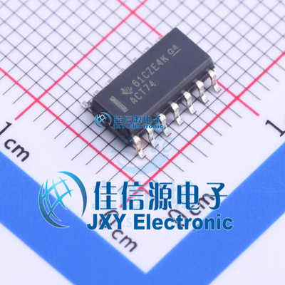 触发器     SN74ACT74DR  TI(德州仪器)  SOIC-14