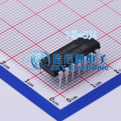 逻辑门CD4093BE华冠5只装