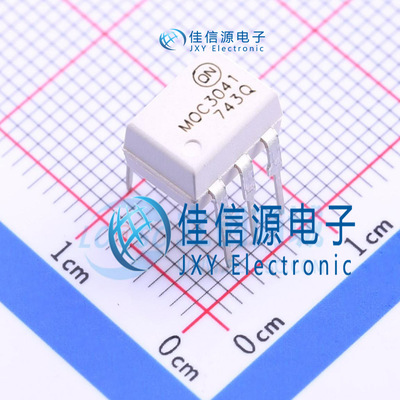 光耦 MOC3041M onsemi安森美 DIP-6双向可控硅输出过零功能4.17kV