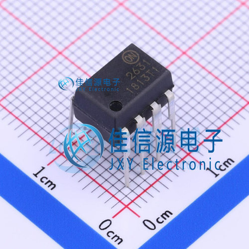 逻辑输出光耦 HCPL2631 onsemi(安森美) DIP-8 全新原装2.5kV