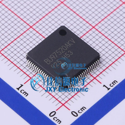 LCD驱动    BU97520AKV-ME2  ROHM(罗姆)  VQFP-80