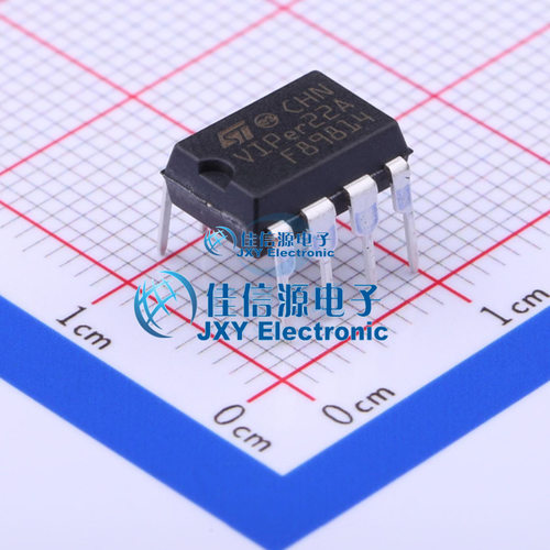 功率电子开关   VIPER22ADIP-E  ST(意法半导体)  DIP-8