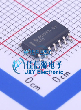 缓冲器/驱动器    SN7407DR  TI(德州仪器)  SOIC-14