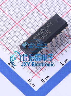计数器/分频器     CD4029BE  TI()  PDIP-16