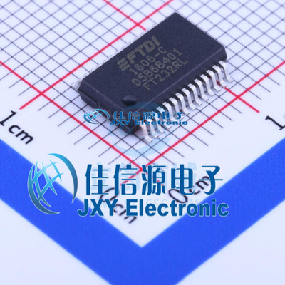FT232RL-REEL  FTDI(飞特帝亚)  SSOP-28 208mil