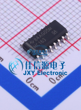 计数器/分频器     SN74HC163DR  TI()  SOIC-16