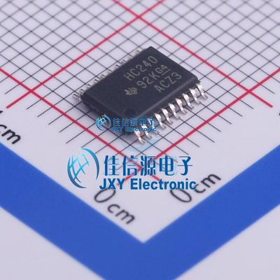 缓冲器/驱动器    SN74HC240PWR  TI()  TSSOP-20