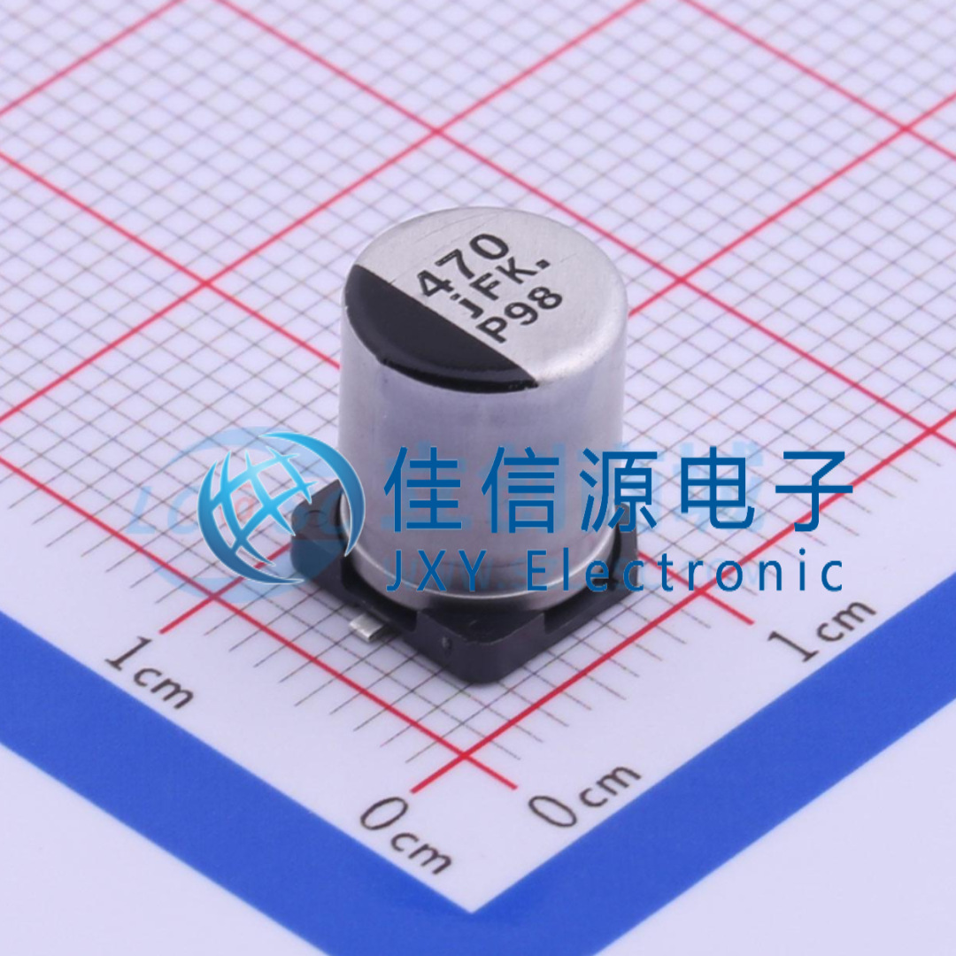 松下贴片电解电容 EEEFK0J471P 8x10.5 470uF ±20% 6.3V 全新