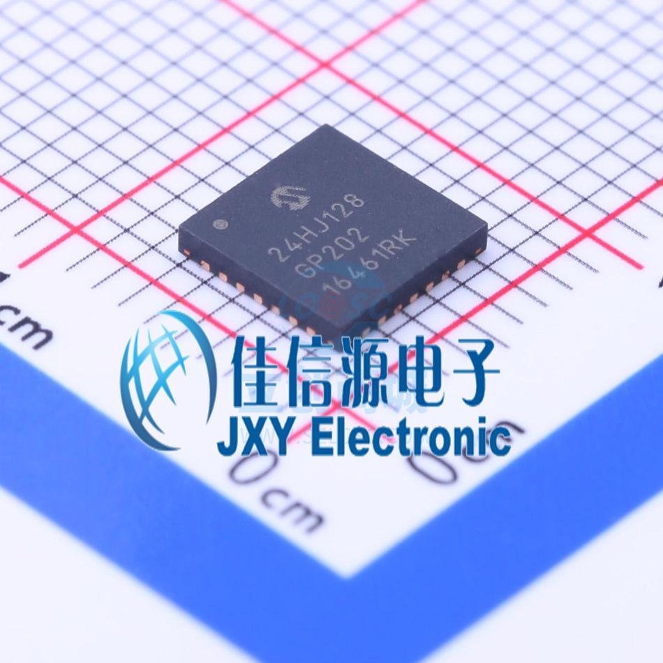 PIC24HJ128GP202-I/MM MICROCHIP(美国微芯) QFN-28_6x6x065P