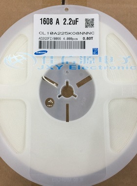 CL10A106MQ8NNNC 代理三星贴片电容 0603 10UF 106MQ 20% 6.3V