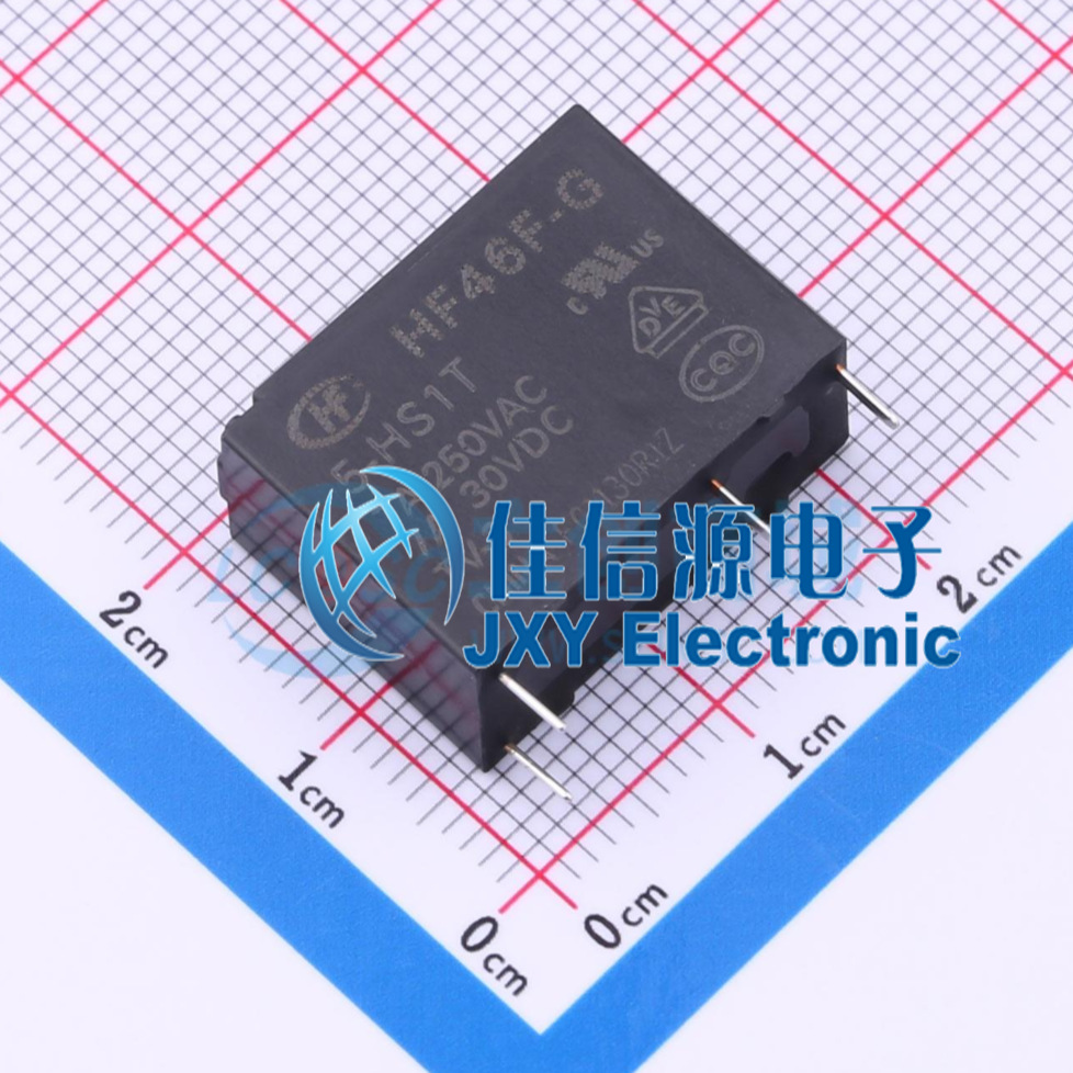 功率继电器      HF46F-G/5-HS1T   HF(宏发) 五金/工具 其他继电器 原图主图