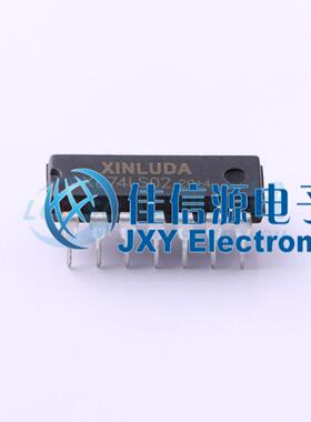逻辑门 XD74LS02 XINLUDA(信路达) DIP-14 全新