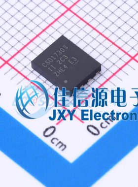 场效应管(MOSFET)      CSD17303Q5  TI(德州仪器)  VSON-8-CLIP
