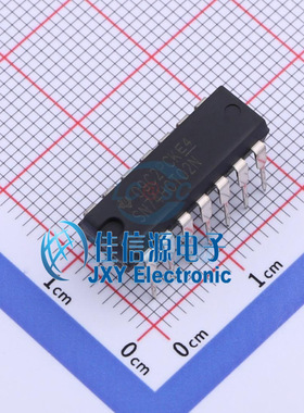 逻辑门     SN74HCT02N  TI()  DIP-14