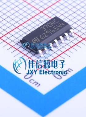 TS3704CDT  ST(意法半导体)  SOIC-14 150mil