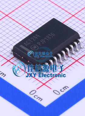 缓冲器/驱动器    74ACT244SCX  onsemi(安森美)  SOIC-20