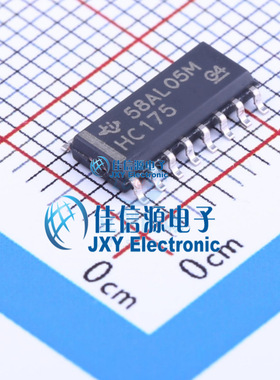 触发器     SN74HC175DR  TI(德州仪器)  SOIC-16