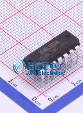 计数器/分频器     XD74LS90  XINLUDA(信路达)  DIP-14
