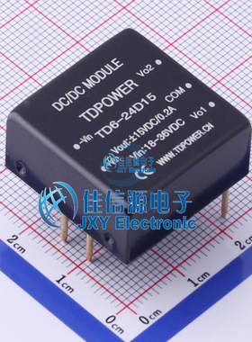 电源模块    TD6-24D15  TDPOWER(电源)  插件