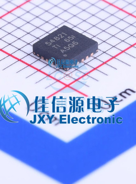 DC-DC电源芯片  TPS54821RHLR  TI()  VQFN-14