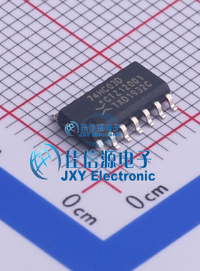 逻辑门     74HC03D,653  Nexperia(安世)  SO-14