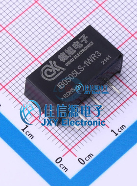 电源模块    IB0505LS-1WR3  DEXU(德旭电子)  插件