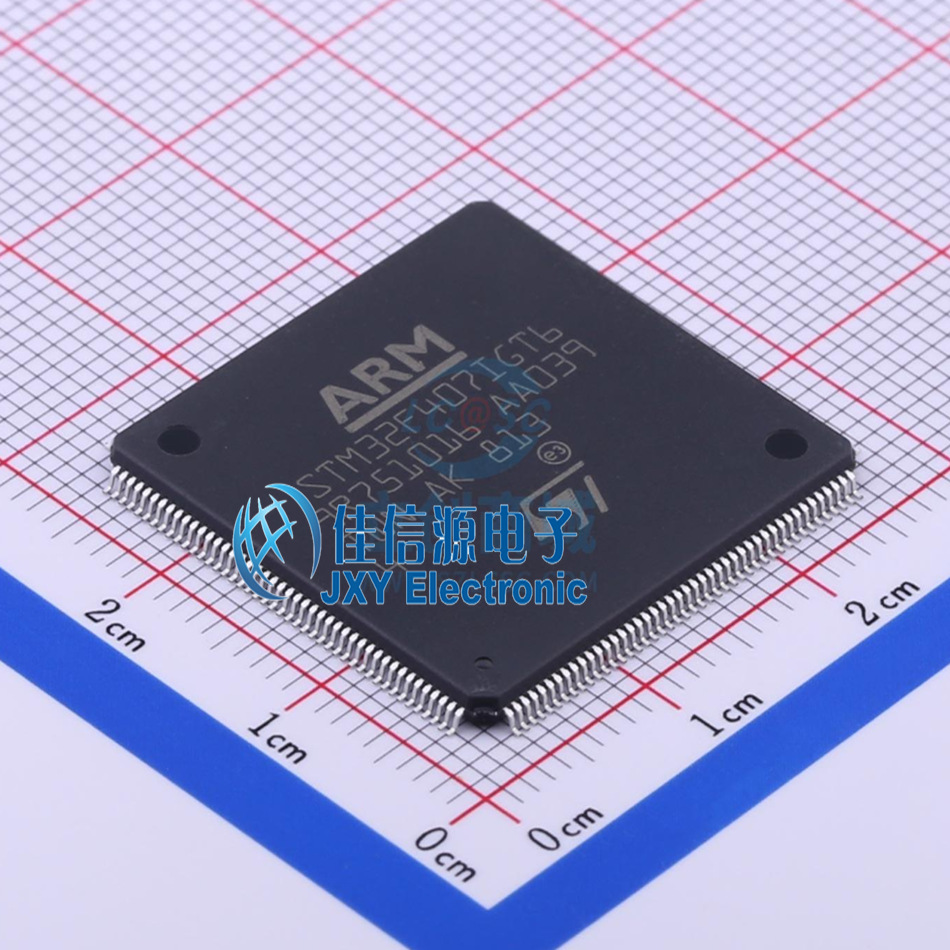 1MB单片机 STM32F407IGT6 ST(意法半导体) LQFP-176(24x24) 全新