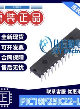 单片机 PIC18F25K22-I/SP MICROCHIP(美国微芯) SPDIP-28 全新MCU