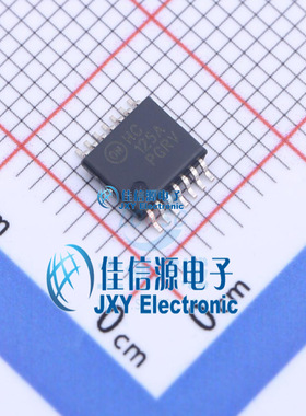 缓冲器驱动器 MM74HC125MTCX onsemi(安森美) TSSOP-14 三态 全新