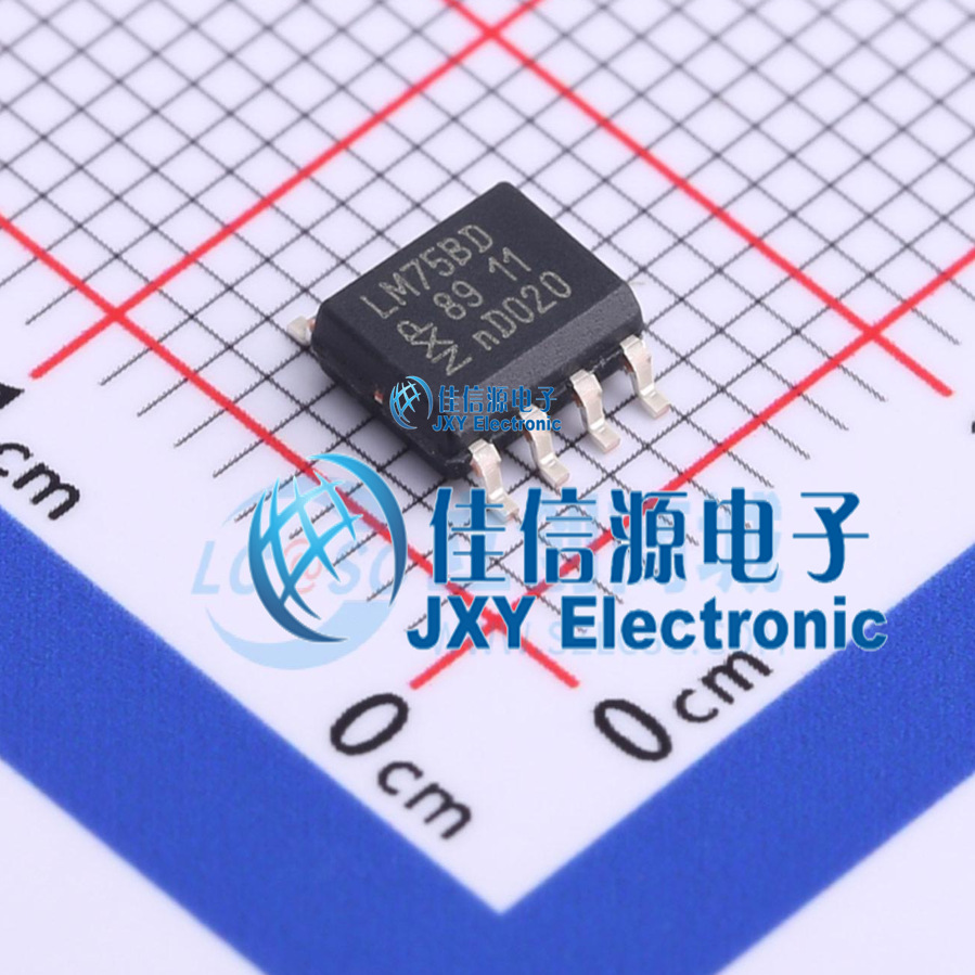 温度传感器    LM75BD,118  SOIC-8