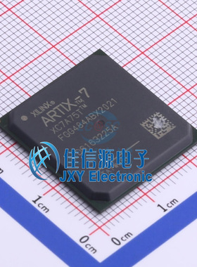 可编程逻辑器件 XC7A75T-2FGG484I XILINX(赛灵思) FGG-484 全新