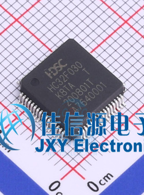 64KB单片机 HC32F030K8TA-LQFP64 XHSC(小华) LQFP-64(10x10)全新