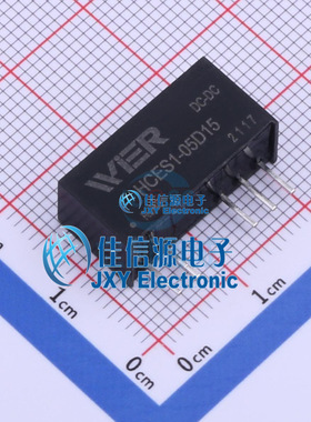 电源模块    HCES1-05D15  WIER(微尔)  插件